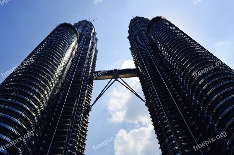 Petronas Twin Towers Kuala Lumpur Malaysia Travel Asia