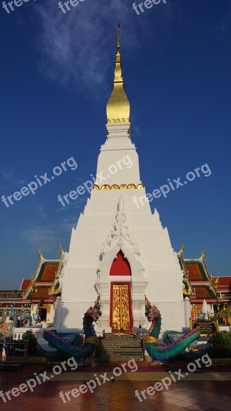 Wat Phra That Choeng Chum The Temple Measure Religion Thailand Temple