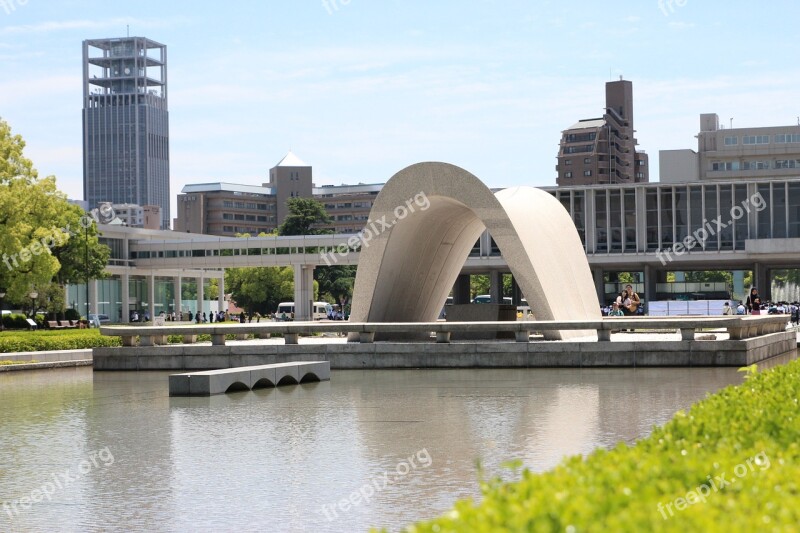 Hiroshima Memorial Japan Monument Fontana