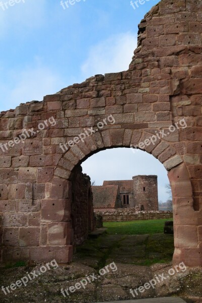 Castle Wall Stone Fortress Castle Wall