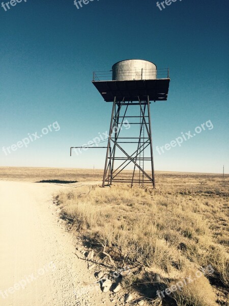 Antique Water Tower New Mexicotags Separated By Comma