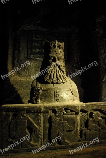 Wieliczka Salt Mine Underground Salt Sculptures