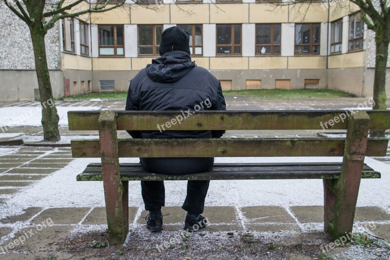 Wooden Bench Human Building Free Photos