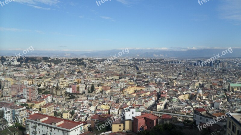 Napoli Italia Risi Vision City Scape