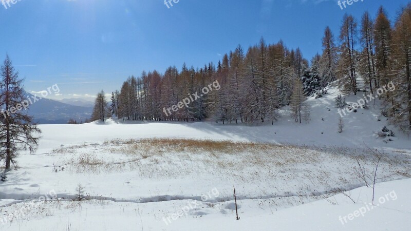 Landscape Winter Snow Winter Landscape Nature