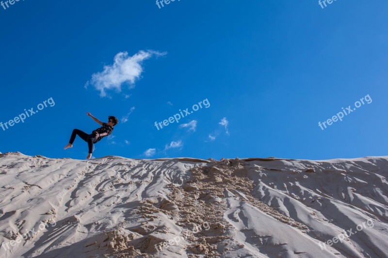 Dunes Sand Sky Sand Dunes Landscape