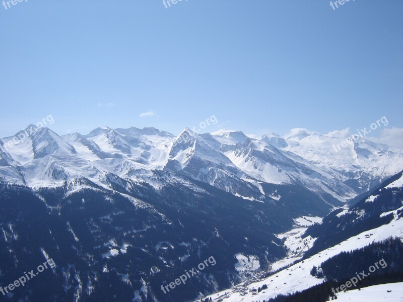 The Alps Mountains Snow Winter Free Photos