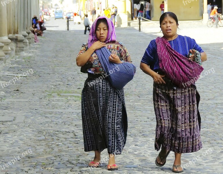 Guatemala Farmers Costume Traditional Ethnic