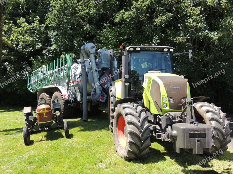 Tractor Agriculture Agricultural Machinery Ancient And Modern Free Photos