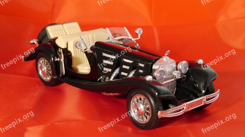 Bbubrago Model Car Merces Benz 500 K Roadster Of 1936 Free Photos