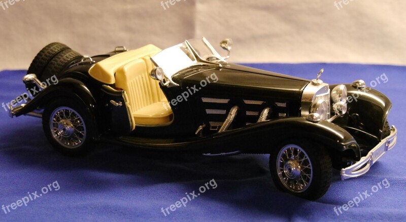 Bbubrago Model Car Merces Benz 500 K Roadster Of 1936 Free Photos