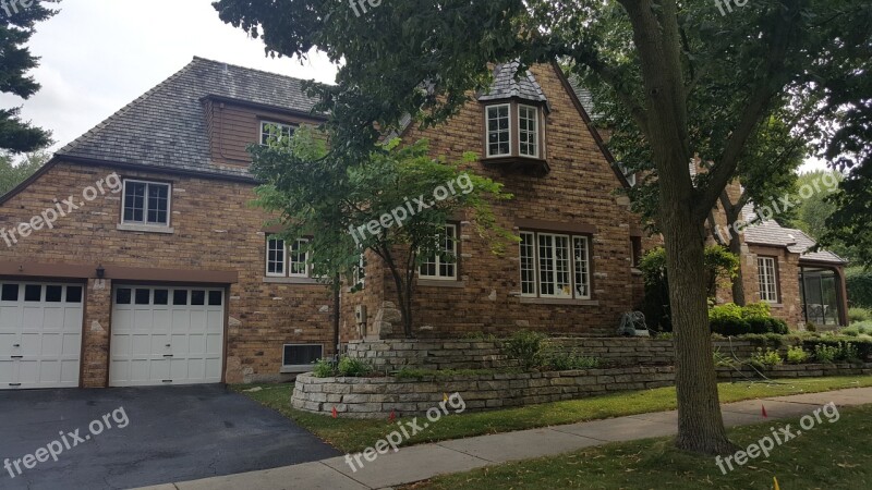 Brick Staining House Residential Curb Appeal