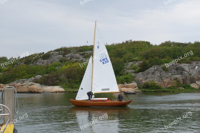 Sea Sweden Boats Water Sail