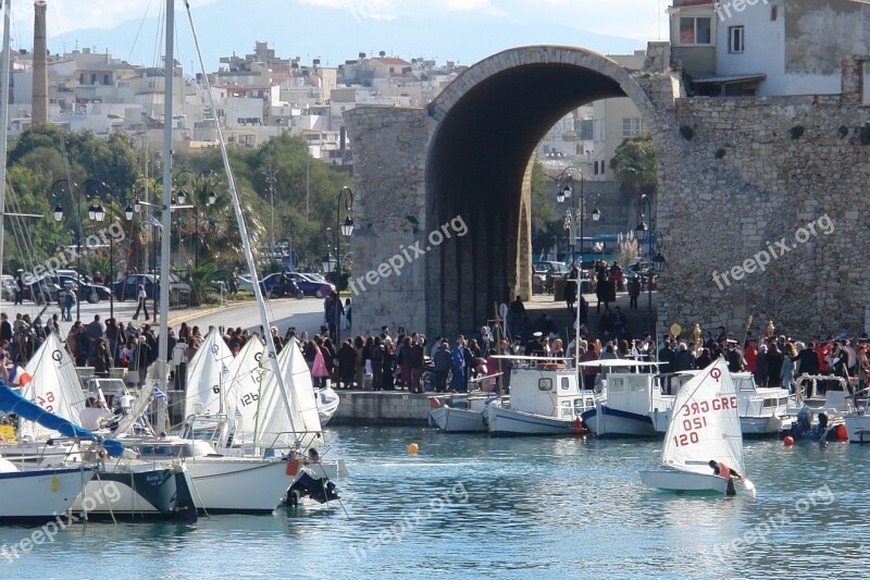 Port Heraklion Paraliaki Free Photos