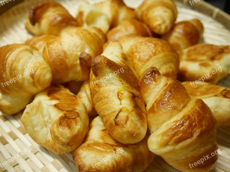 Bread Croissant Breakfast Free Photos