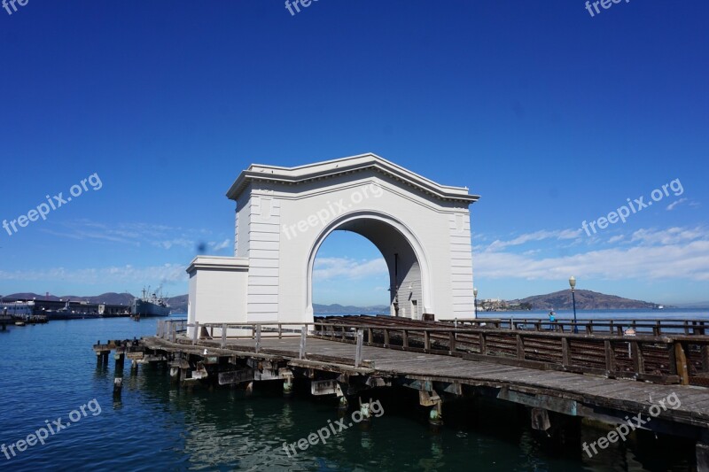 San Fransisco Water California America Bay