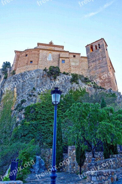 Citadel Castle Alquézar View Historic