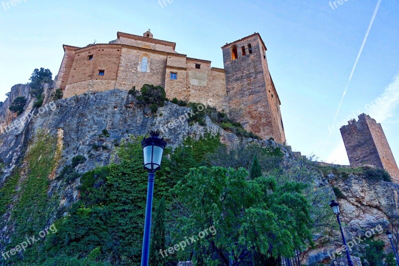 Citadel Castle Alquézar View Historic