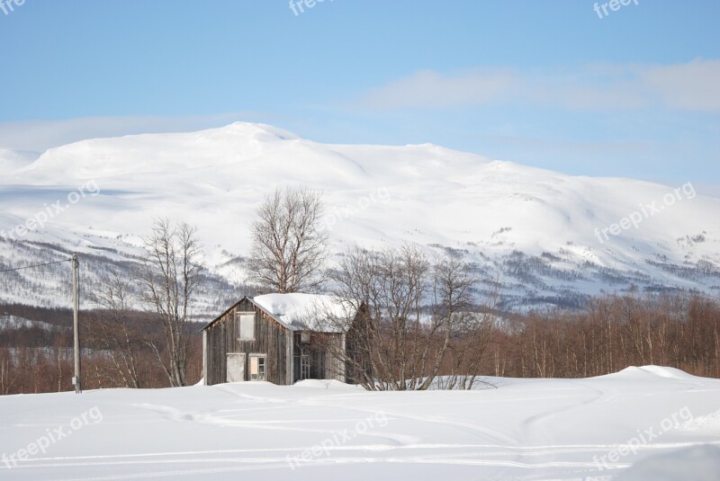 Badgers House Destiny Abandoned Snow