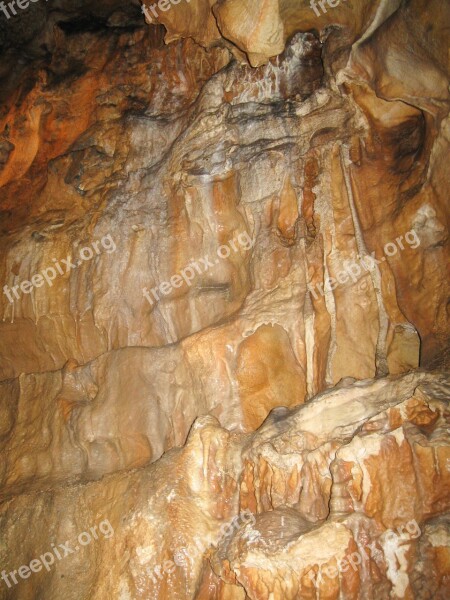 Cave Texture Structure Stone Background