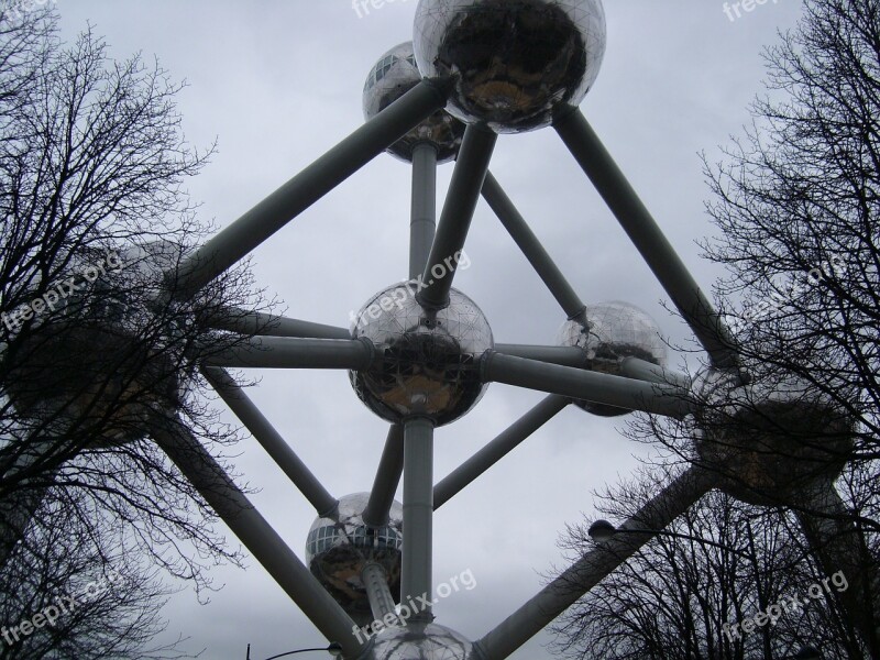 Belgium Atomium Monument Museum Architecture