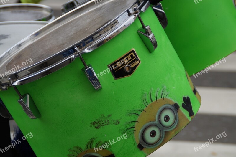 Drum Drums Minions Instrument Music