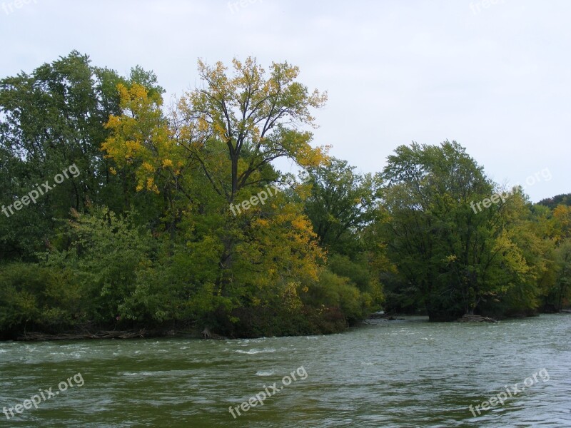 River Fox River Kaukauna Wisconsin Free Photos