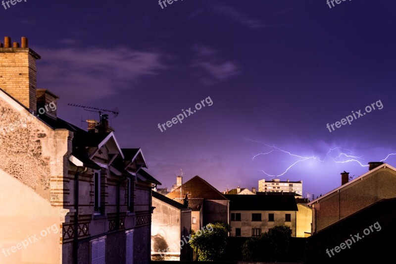 Storm Flash Lightning Free Photos