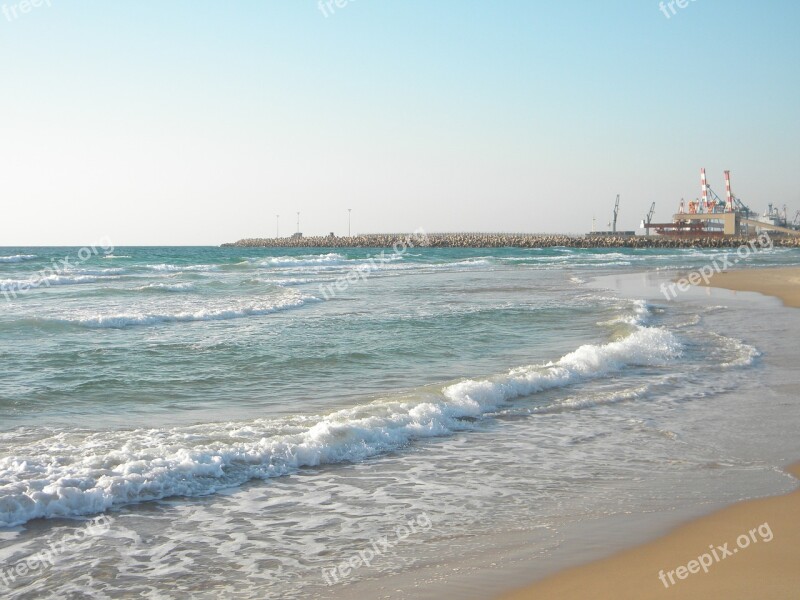 Beach Wave Sandy Beach Free Photos