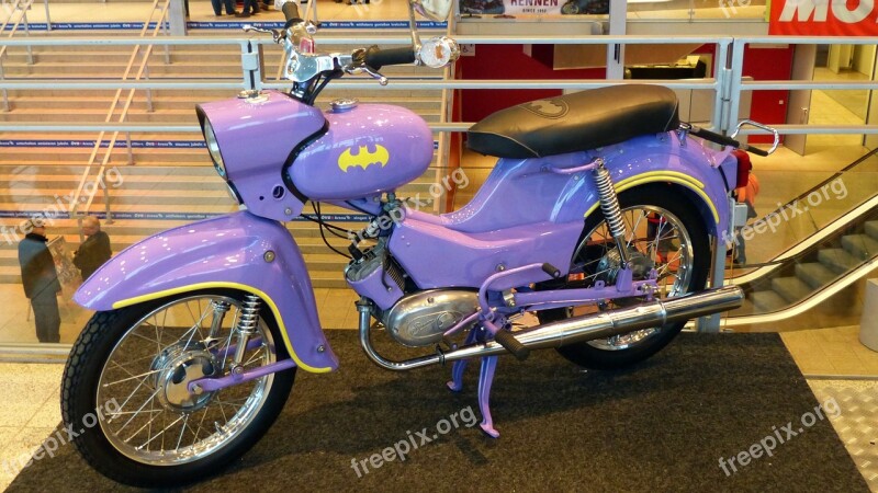 Exhibition Fair Motorcycle Batman Oldtimer