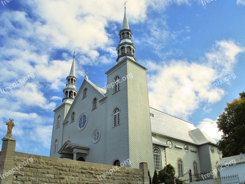 Canada Québec Cap-santé Church Holy Family