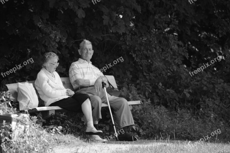 Pension Break Park Bench Out Recovery