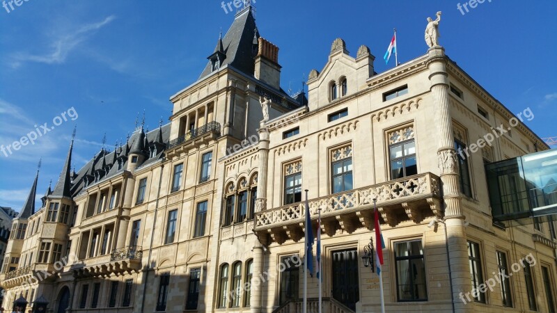 Luxembourg Luxembourg City Palace Ducal Palace Free Photos