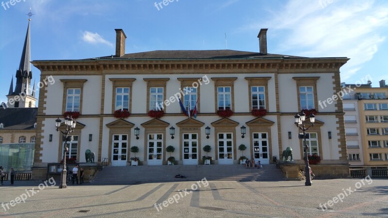 Luxembourg Luxembourg City Town Hall Town Hall