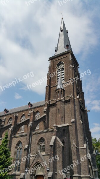 Maastricht Netherlands Church Spire St Martin Church