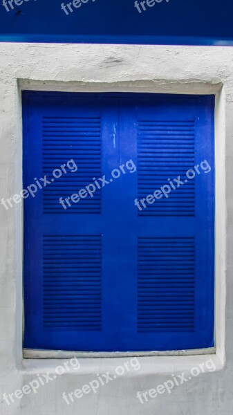 Window Blue White Colour Free Photos