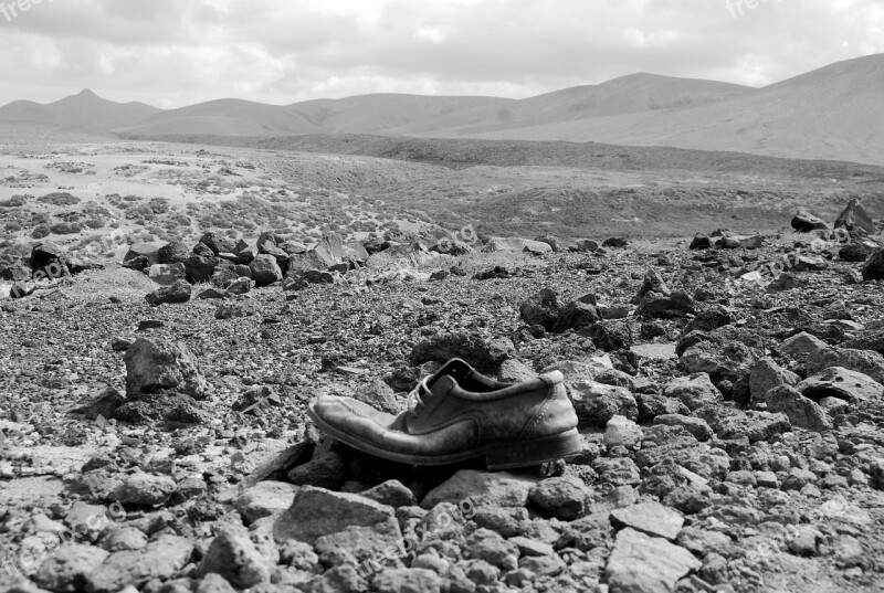 Old Shoe Loneliness Abandonment Free Photos