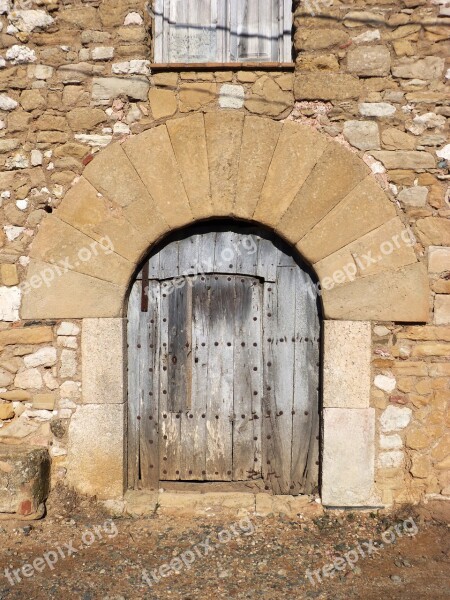 Door Portal Segments Medieval Farmhouse