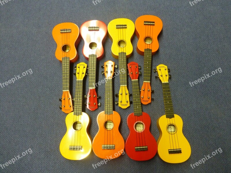 Ukulele Music String Small Hawaiian