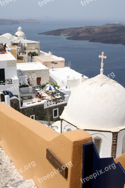 Santorini Island Sea View Cyclades