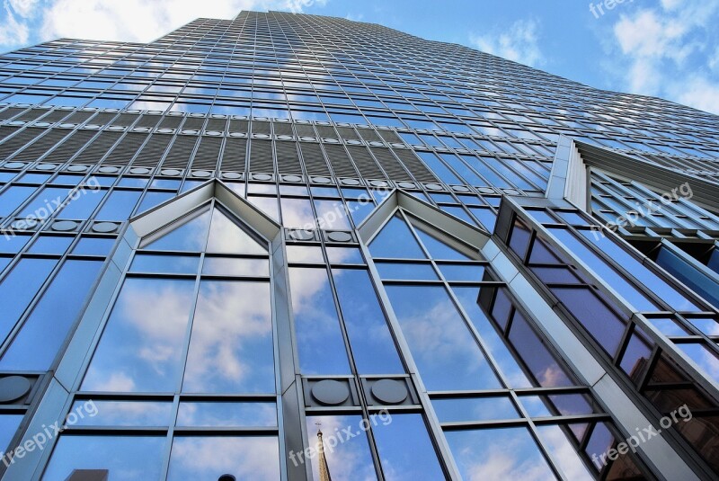 Canada Montreal Building Reflections Transparency