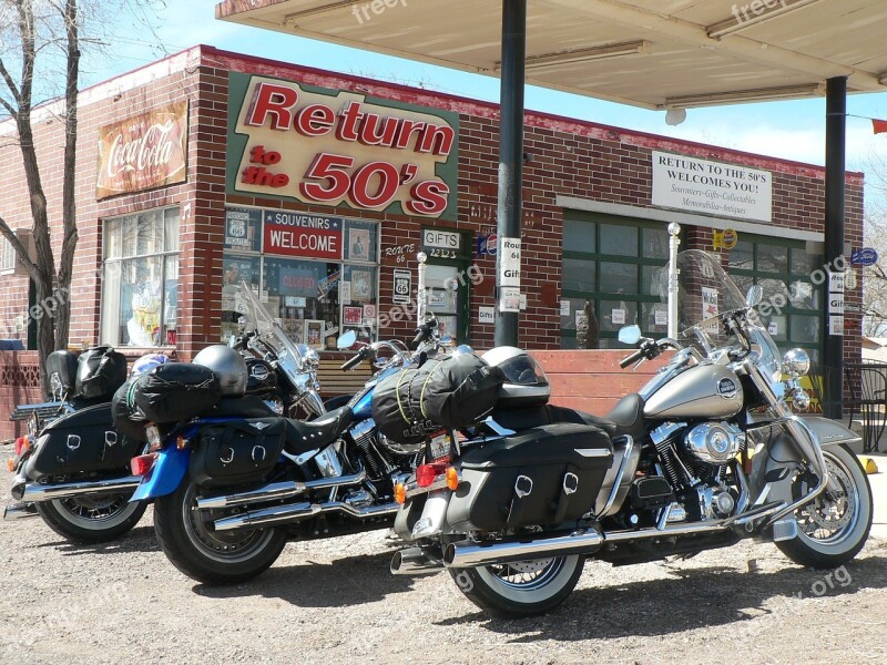 Route 66 Harley Davidson Freedom Free Photos