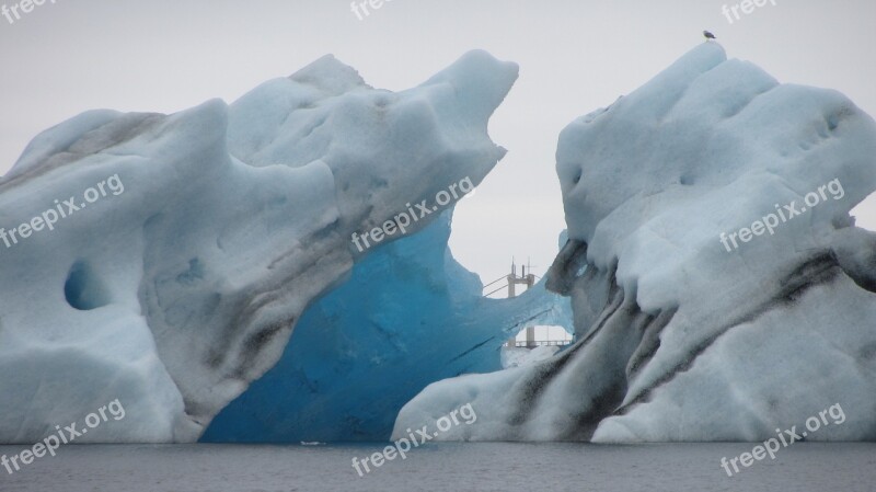 Ice Iceland Iceberg Free Photos