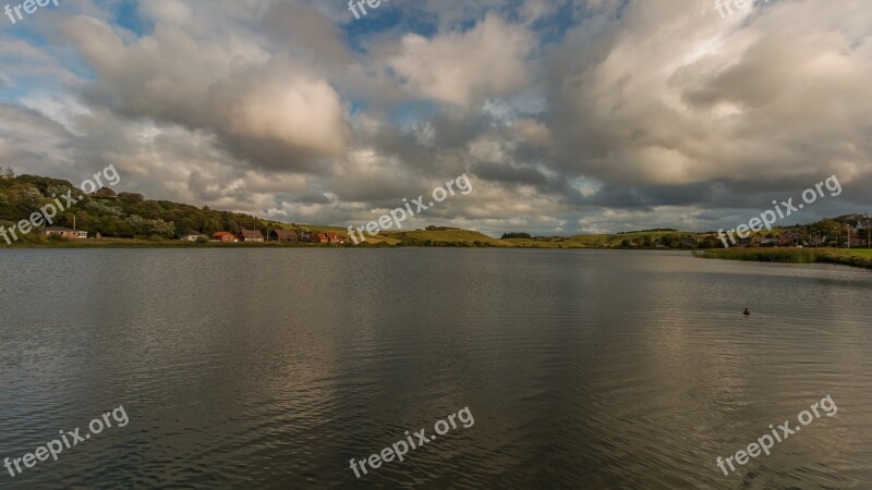 Fjord Denmark Lake Nature Landscape