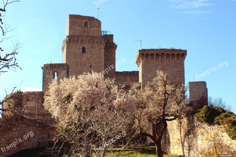 Umbria Assisi Rocca More Free Photos