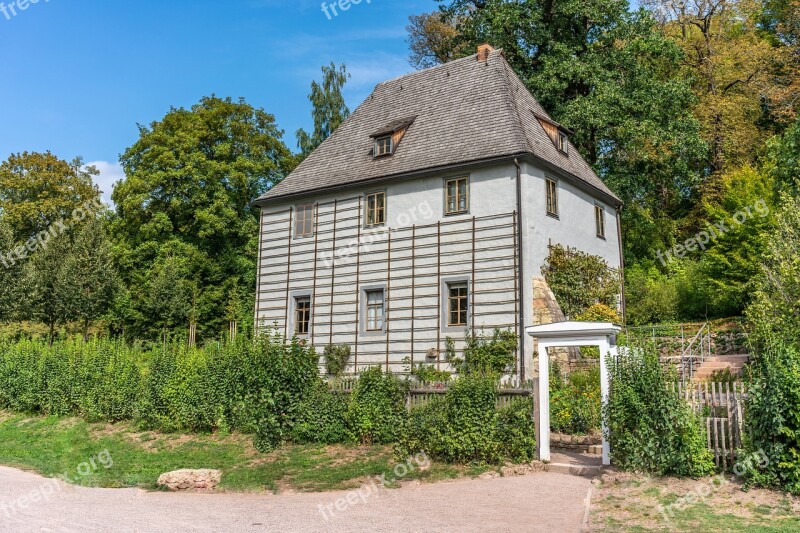 Garden Shed House Goethe Building Weimar