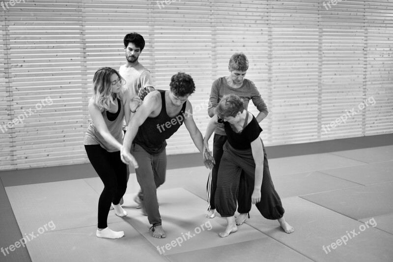 Contact Improvisation Contact Impro Dance Close