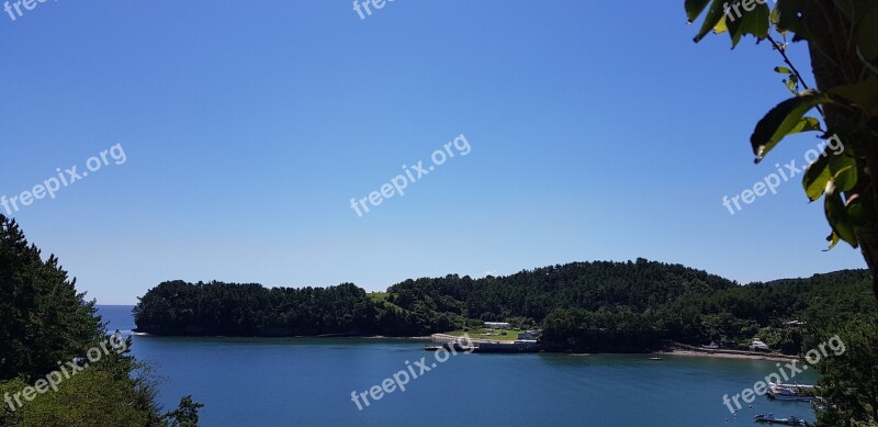 Port Sea Water Coastal Sky