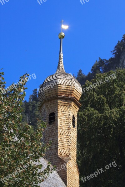 Church Baroque Mountain Forest Architecture