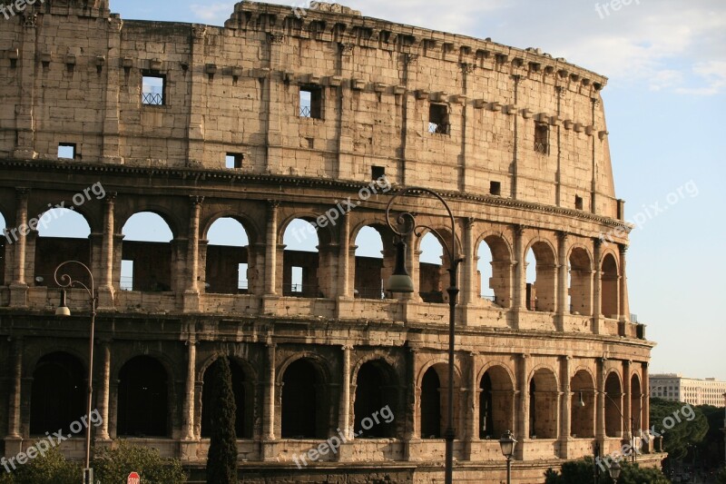 Rome Collosseum Antiquity Colosseum Italy